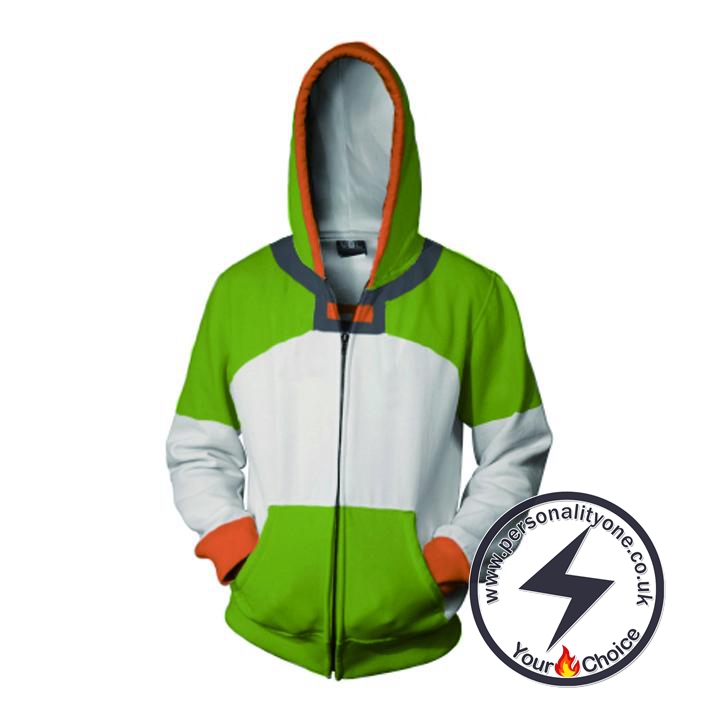 Voltron Legendary Defender Hoodies - Pidge Zip Up Hoodie Jacket